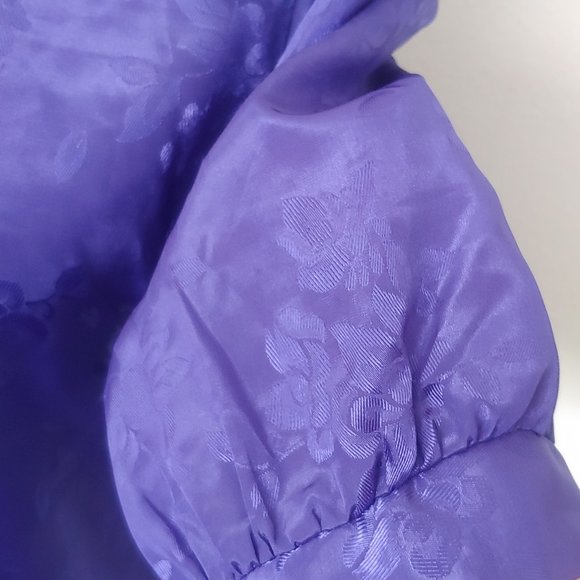 Vintage Royal Purple 1980s Blouse - Picture 8 of 13